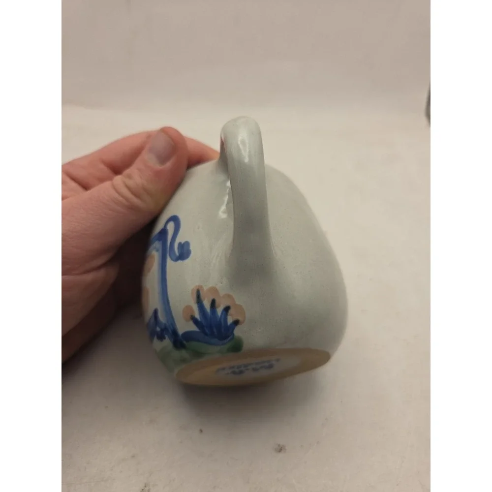 M.A. Hadley creamer pitcher cow farmhouse milk syrup 3 1/2